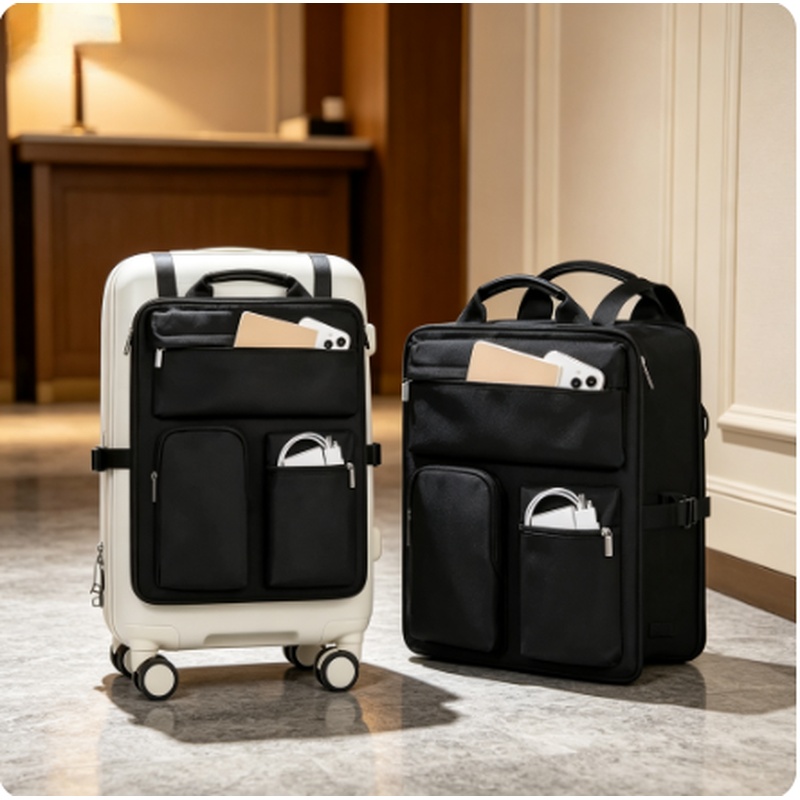 Travel Luggage Set - Tas Organizer Bagasi Multi-Kantong, Kantong Penyimpanan