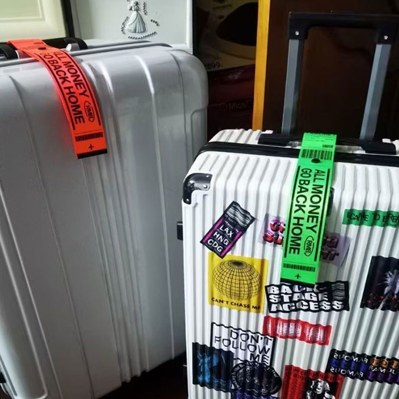 Travel Luggage Set - Label Bagasi untuk Koper, BUKAN Label