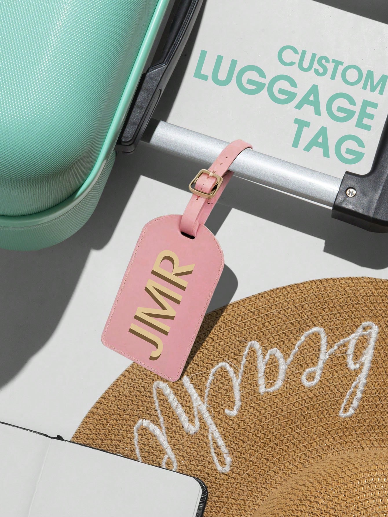 Tag Bagasi Inisial Pribadi Hur - Travel Luggage Set ulasan dan harga