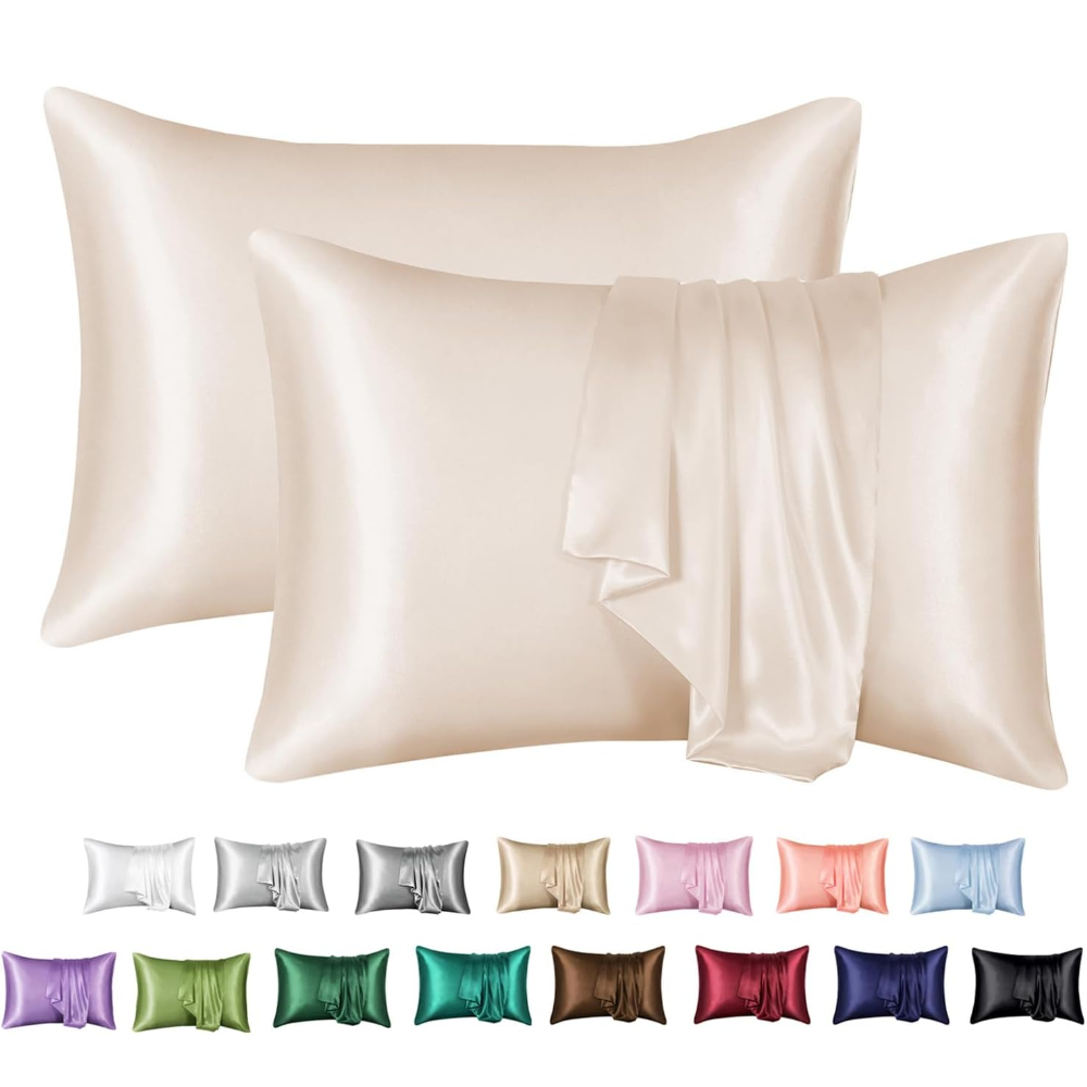 2 pak sarung bantal Satin untu - Silk Pillowcase ulasan dan harga