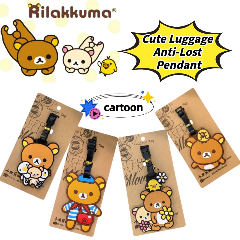 Tag Bagasi Kreatif Rilakkuma y - Travel Luggage Set ulasan dan harga
