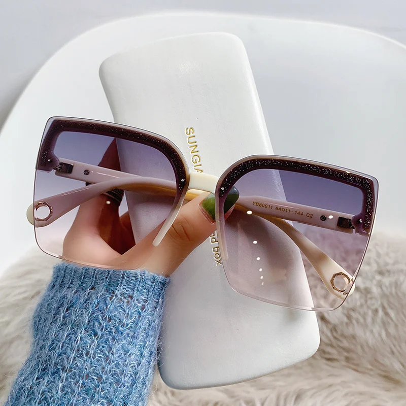 Kacamata Hitam Oversized Pria  - Sunglasses Uv400 ulasan dan harga