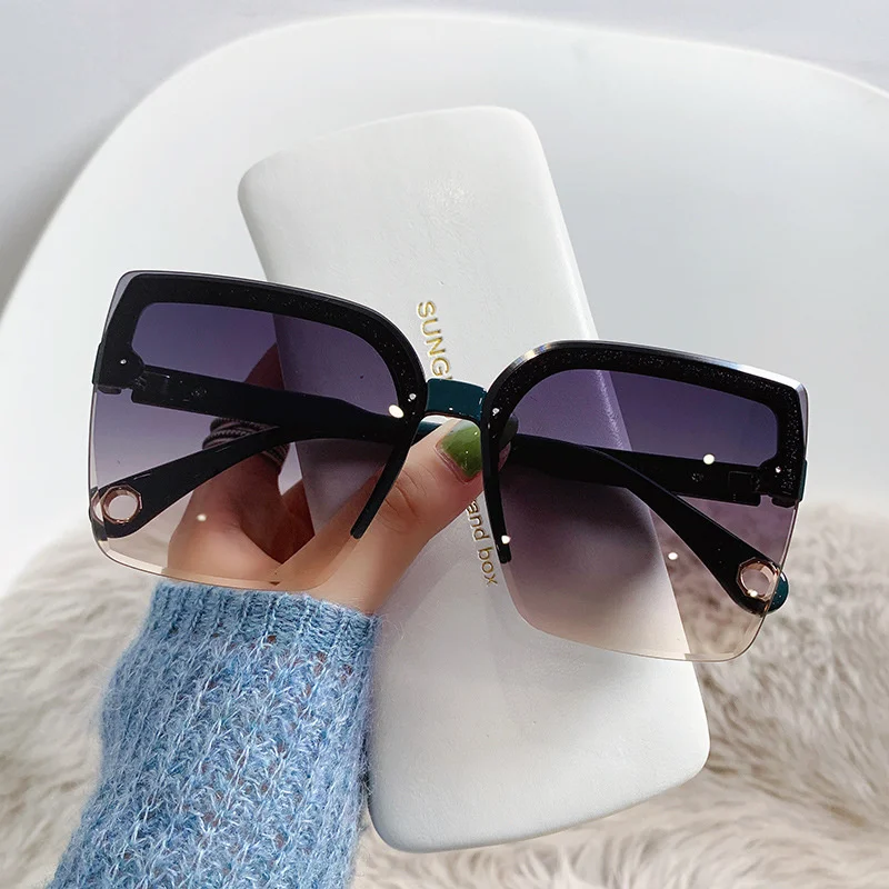 Kacamata Hitam Oversized Pria  - Sunglasses Uv400 ulasan dan harga