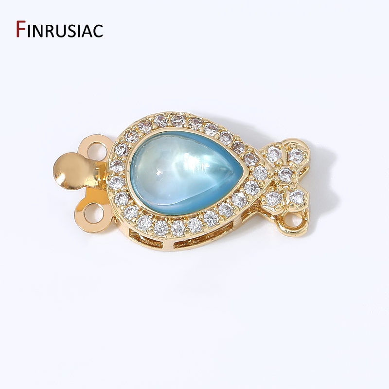 Kancing Kotak Opal Mutiara Ber - Gold Plated Jewelry ulasan dan harga
