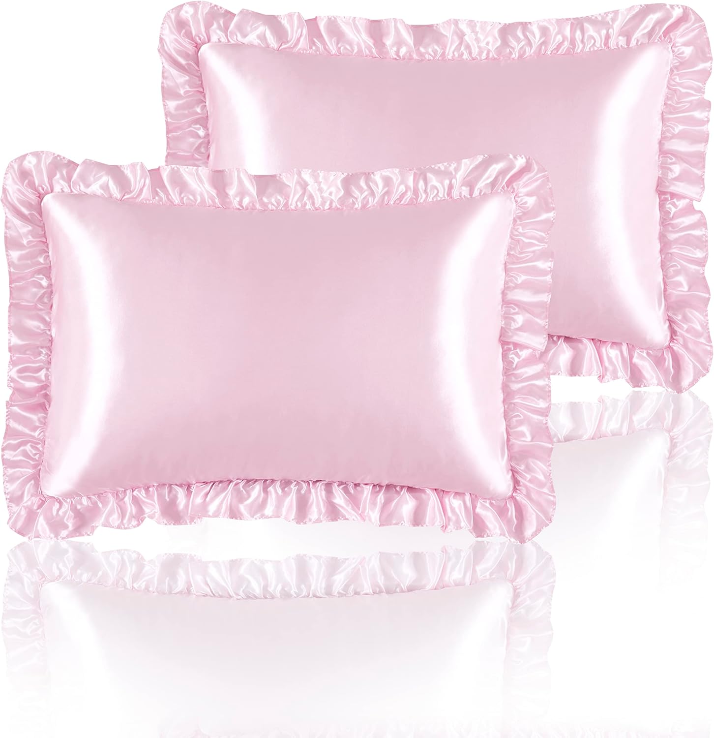 2 Buah Sarung Bantal Satin Ber - Silk Pillowcase ulasan dan harga
