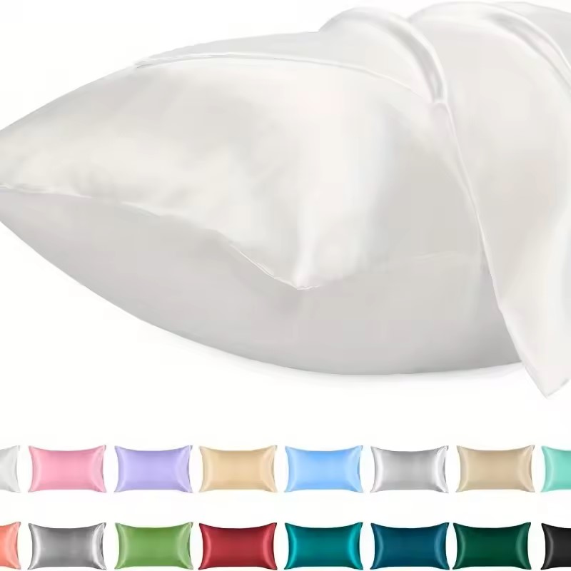 1 Buah Sarung Bantal Satin unt - Silk Pillowcase ulasan dan harga