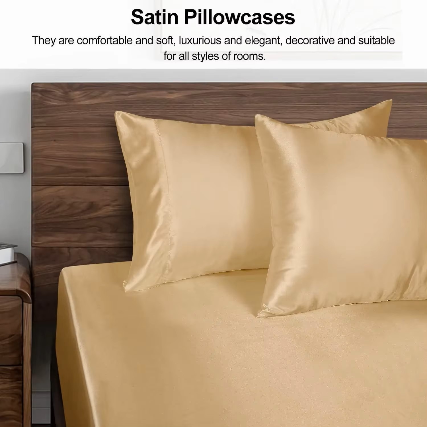 1 Buah Sarung Bantal Satin unt - Silk Pillowcase ulasan dan harga