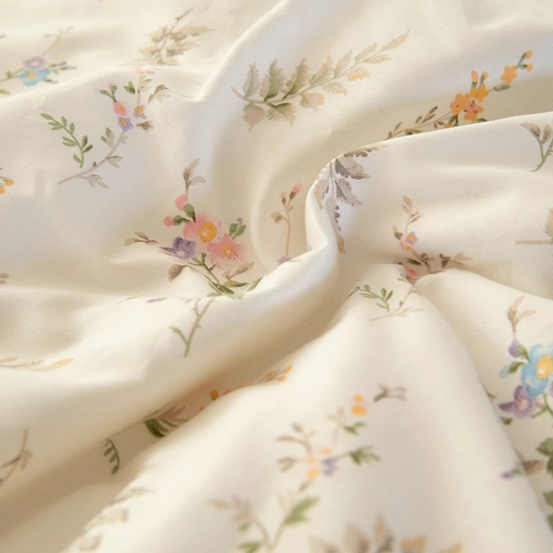 Set Sprei Motif Bunga Pastoral - Silk Pillowcase ulasan dan harga