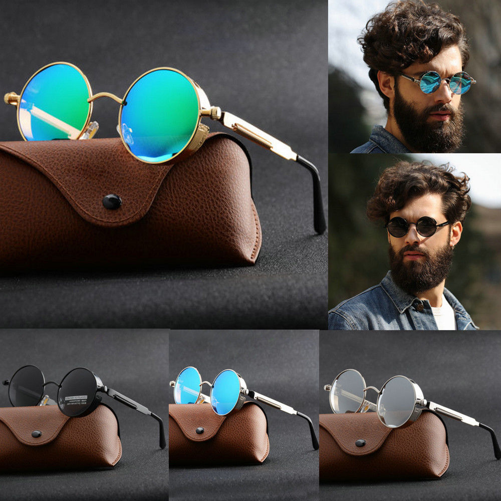 Kacamata Hitam Steampunk Metal - Designer Sunglasses ulasan dan harga