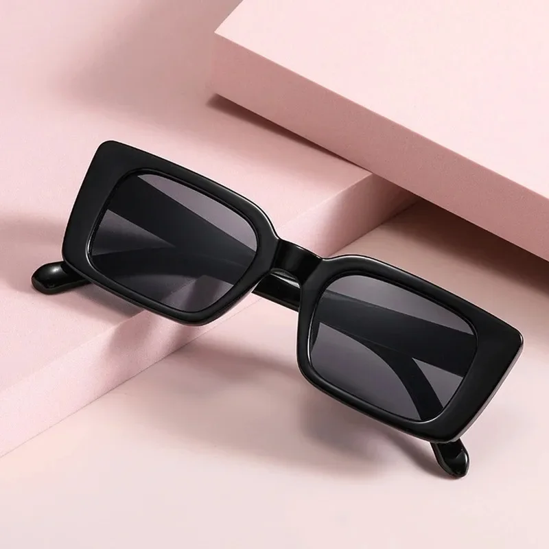 Kacamata Hitam Persegi Kecil M - Sunglasses Uv400 ulasan dan harga